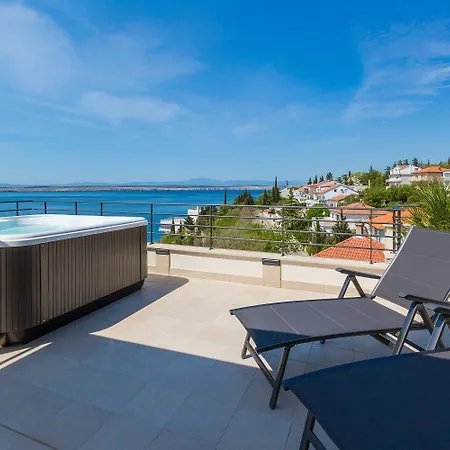 Faszienierendes Nur 100 Meter Zum Mit Jacuzzi, Sauna, Meerblick