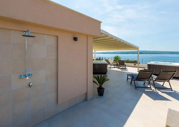 Faszienierendes Nur 100 Meter Zum Mit Jacuzzi, Sauna, Meerblick *